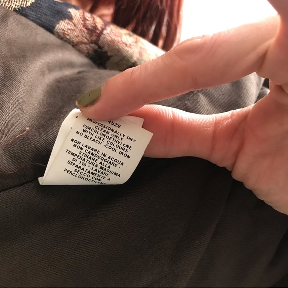 Philosophy Di Alberta Ferretti 90’s Romantic Tapestry Maxi Runway Rare Coat - Picture 9 of 16